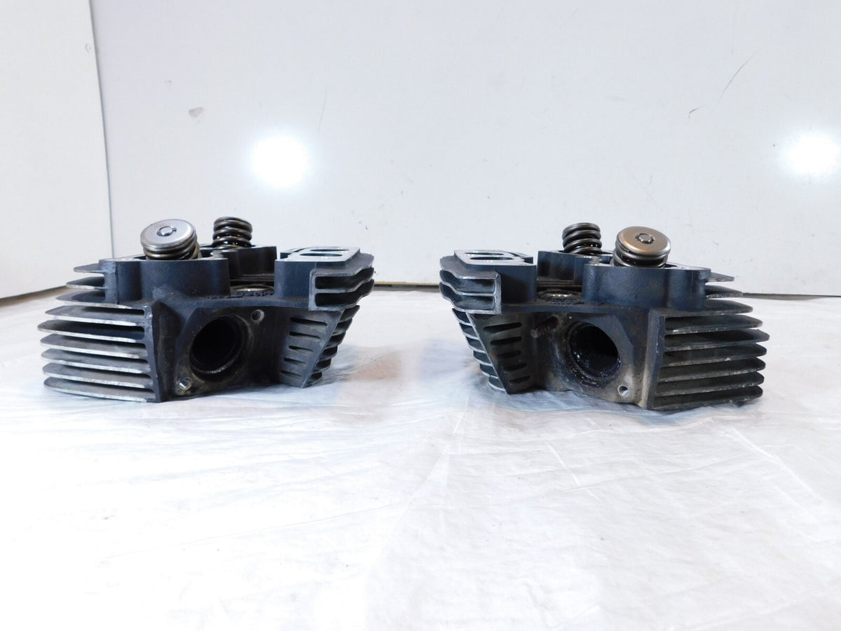 Harley Davidson Touring Softail & Dyna Black Cylinder Heads w/ Springs & Valves - C3 Cycle