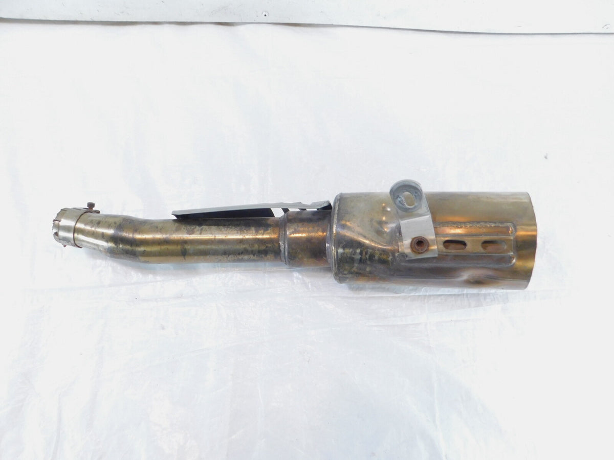 2002 MZ Skorpion Tour MZ660 660 Rear Right Engine Exhaust Muffler Pipe -Dented