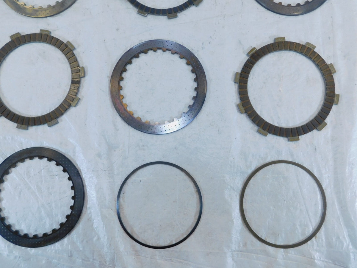 02-15 Honda Interceptor 800 VFR800 Clutch Basket Friction Plates Incomplete Lot - C3 Cycle