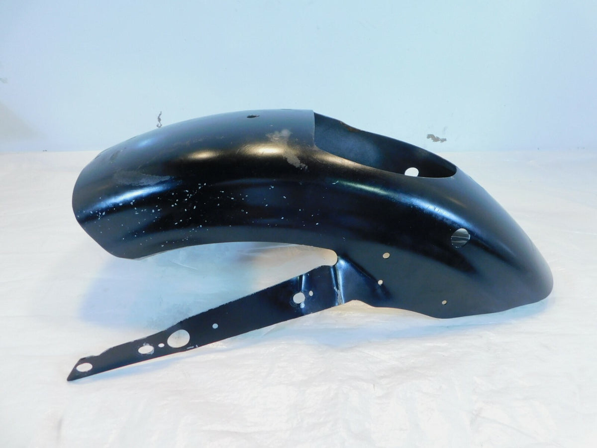 07-09 Harley Sportster Nightster 1200 Black Rear Wheel Fender Mudguard - Damage - C3 Cycle