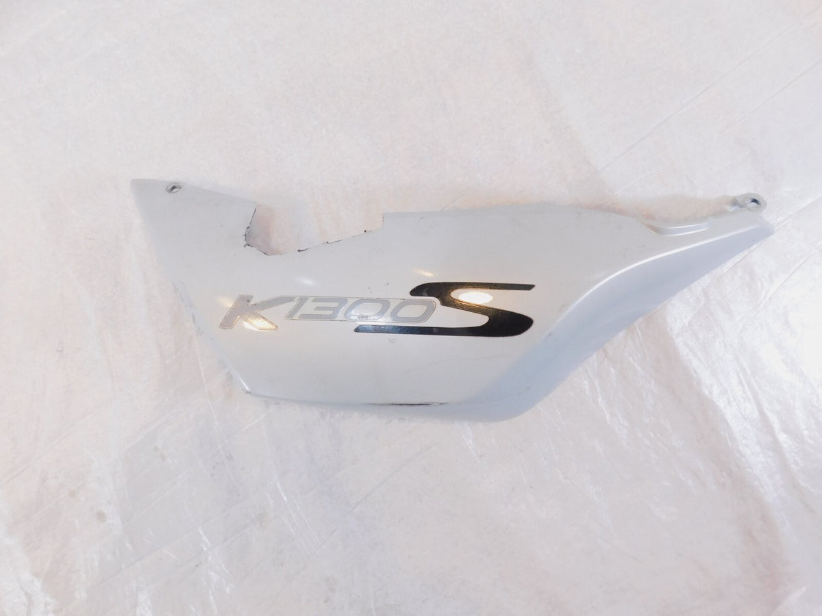 BMW K1200S K1300S Light Grey Right Rear Tail Section Trim Fairing Cowling Covers - C3 Cycle