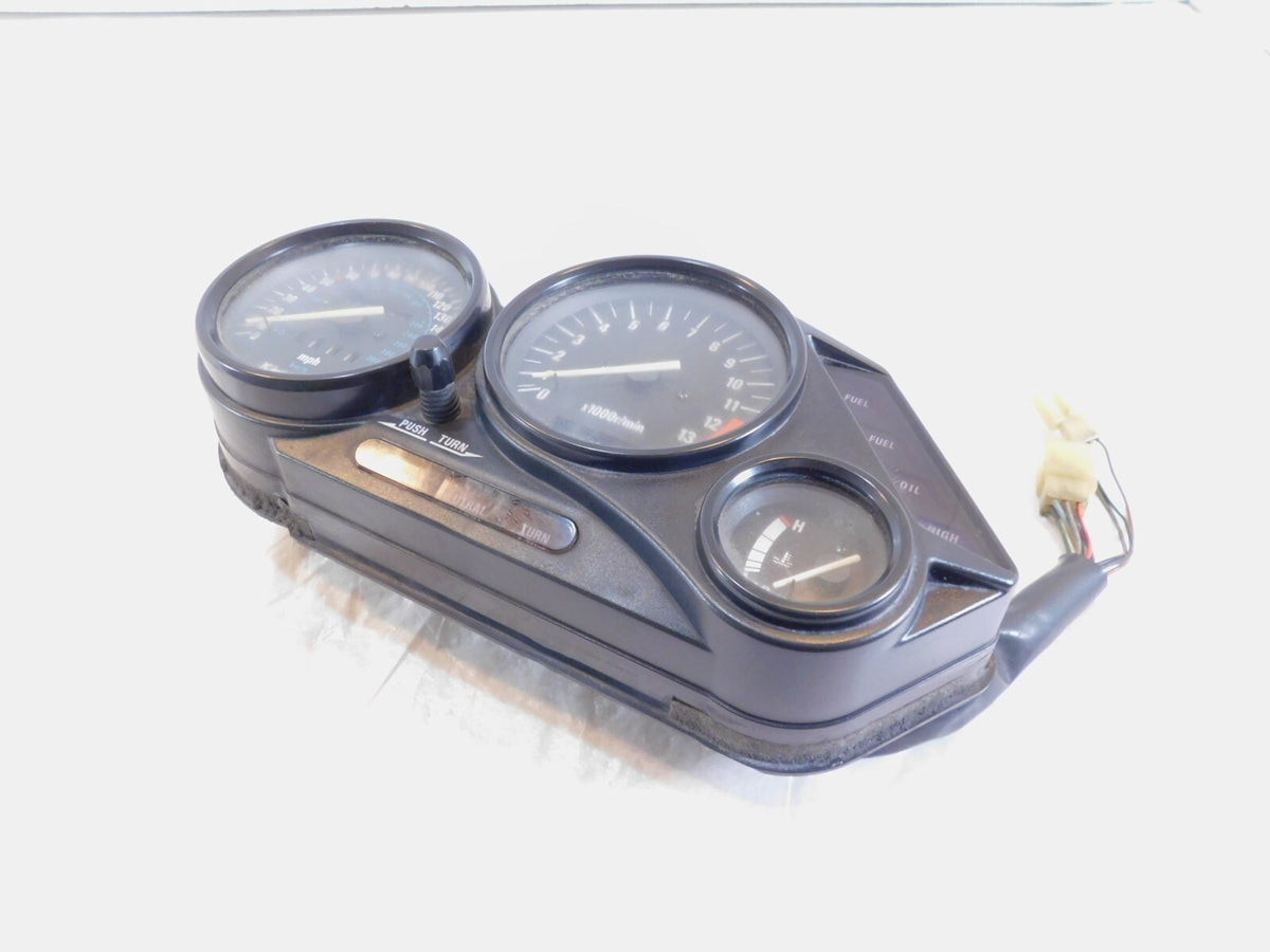 1990-1992 Kawasaki Ninja ZX-11 ZX1100 Speedo Speedometer Meter Tach Temp Gauges - C3 Cycle