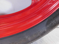 1993-1994 Yamaha FZR600R FZR600 FZR 600 Red Cast Front Wheel Rim & Hub w/ Tire - C3 Cycle