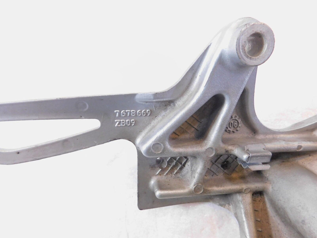 BMW F800 F800R F800S F800ST Left Front Footrest Foot Peg Bracket Mount Plate - C3 Cycle