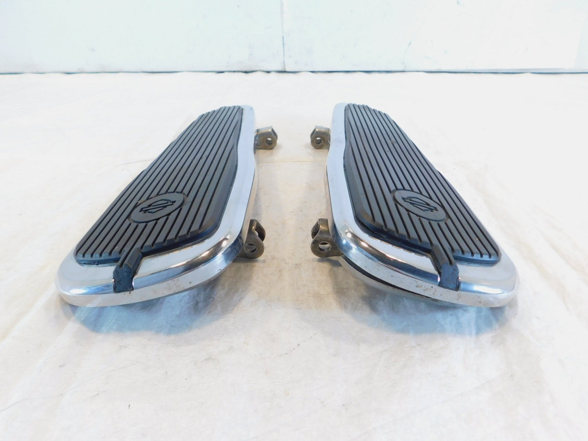 Harley Davidson Softail Deluxe Left & Right Floorboard Footboard Footrests - C3 Cycle