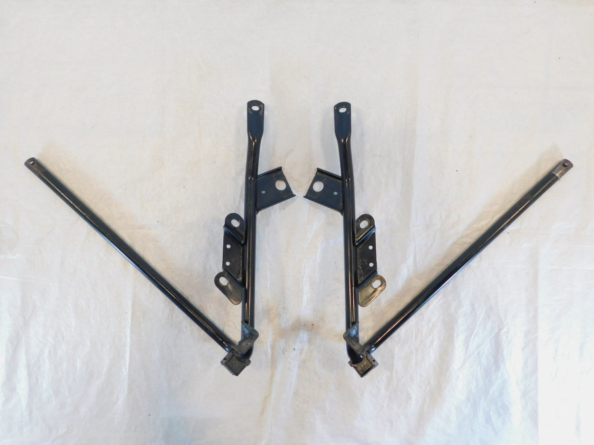 Harley Touring Road King Electra Glide Saddlebag Left Right Rail Mount Brackets - C3 Cycle