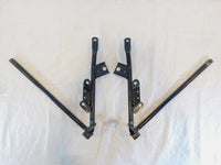 Harley Touring Road King Electra Glide Saddlebag Left Right Rail Mount Brackets - C3 Cycle