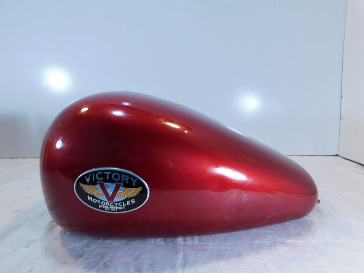 Victory V92 Deluxe Standard Classic & Touring Red Fuel Gas Petrol Tank - C3 Cycle