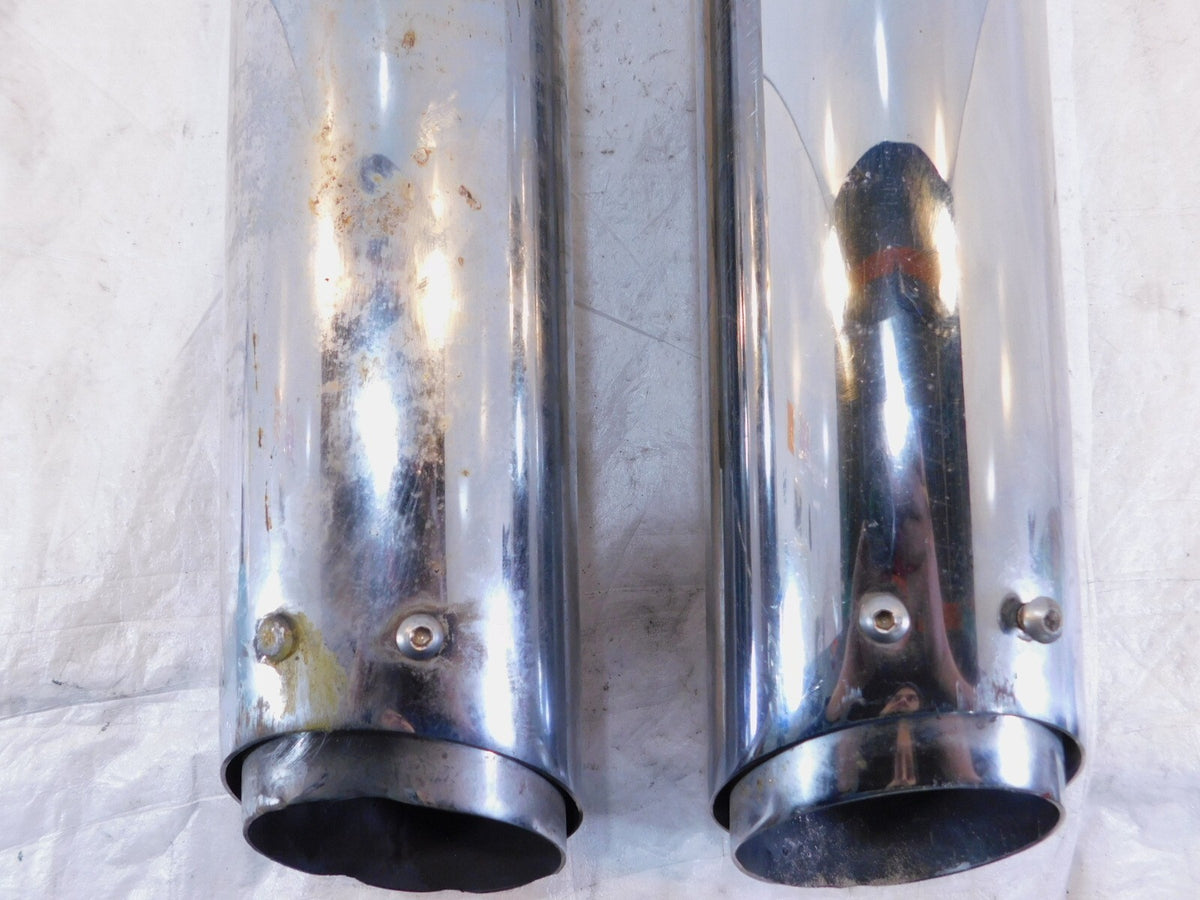 Harley Davidson Road King & Electra Glide Vance &Hines Slip On Exhaust Mufflers - C3 Cycle