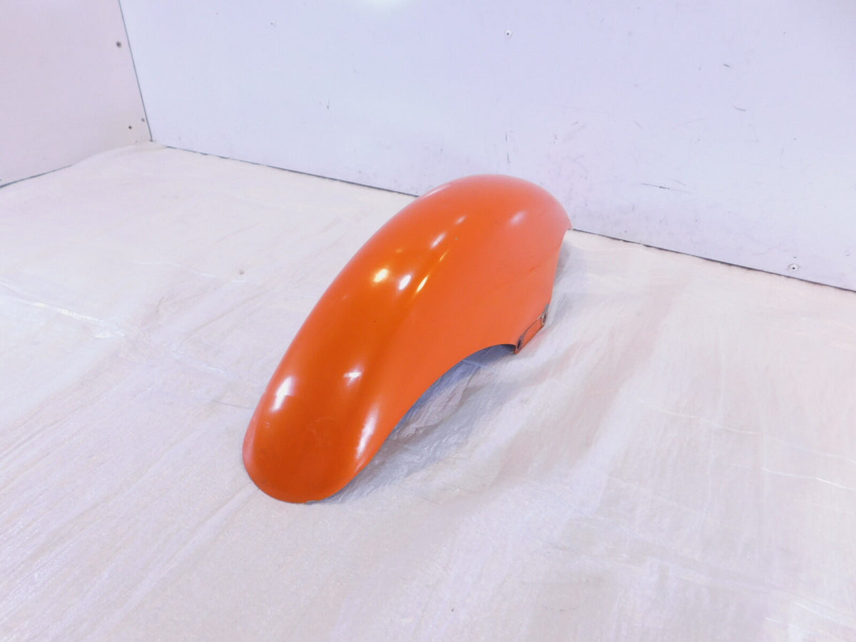 2002 American IronHorse Texas Chopper Orange Front Wheel Mudguard Cover Fender - C3 Cycle