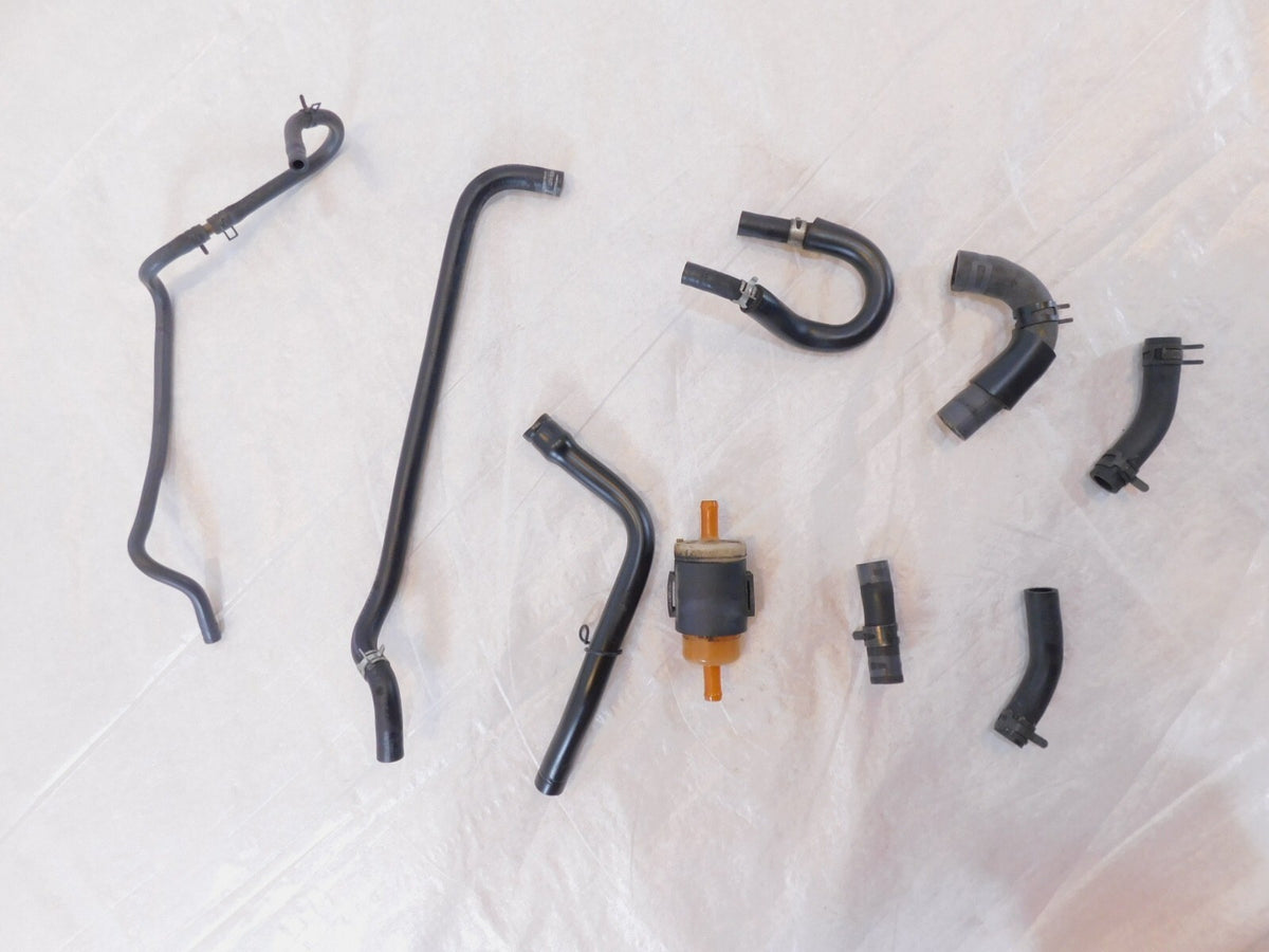 2015 15 Yamaha V-Star 650 Custom Motor Coolant Water Air Hose Pipe Line Box Lot - C3 Cycle