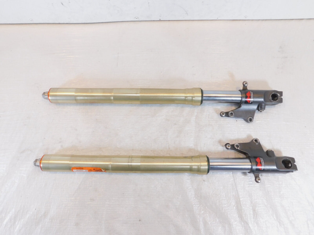 2003 03 Aprilia SL SL1000 1000 Falco Gold Front Wheel Fork Shock Leg Tubes - C3 Cycle