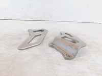 2000-2003 Aprilia SL1000 Falco Front Silver Left/Right Footrest Foot Heel Guards