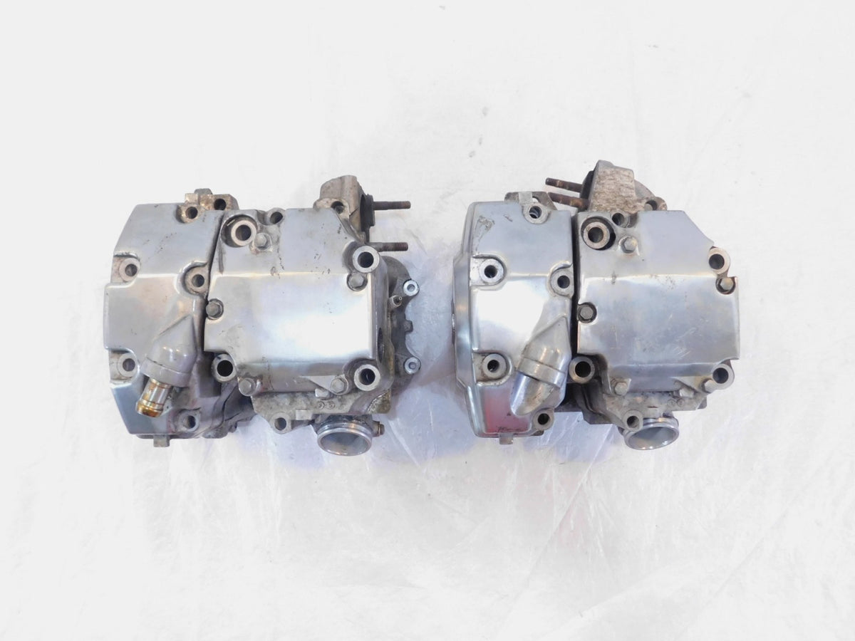 1987-1995 Honda VT1100 Shadow 1100 Front & Rear Engine Cylinder Heads w/ Valves - C3 Cycle