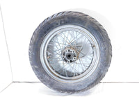 Harley Dyna Softail Sportster 883 1200 Chrome Laced Rear Wheel Rim & Tire -Rust - C3 Cycle