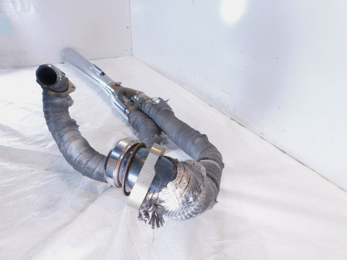 Harley Davidson V-Rod VRod VRSC VRSCA Exhaust Header Pipes & Bassani Muffler - C3 Cycle