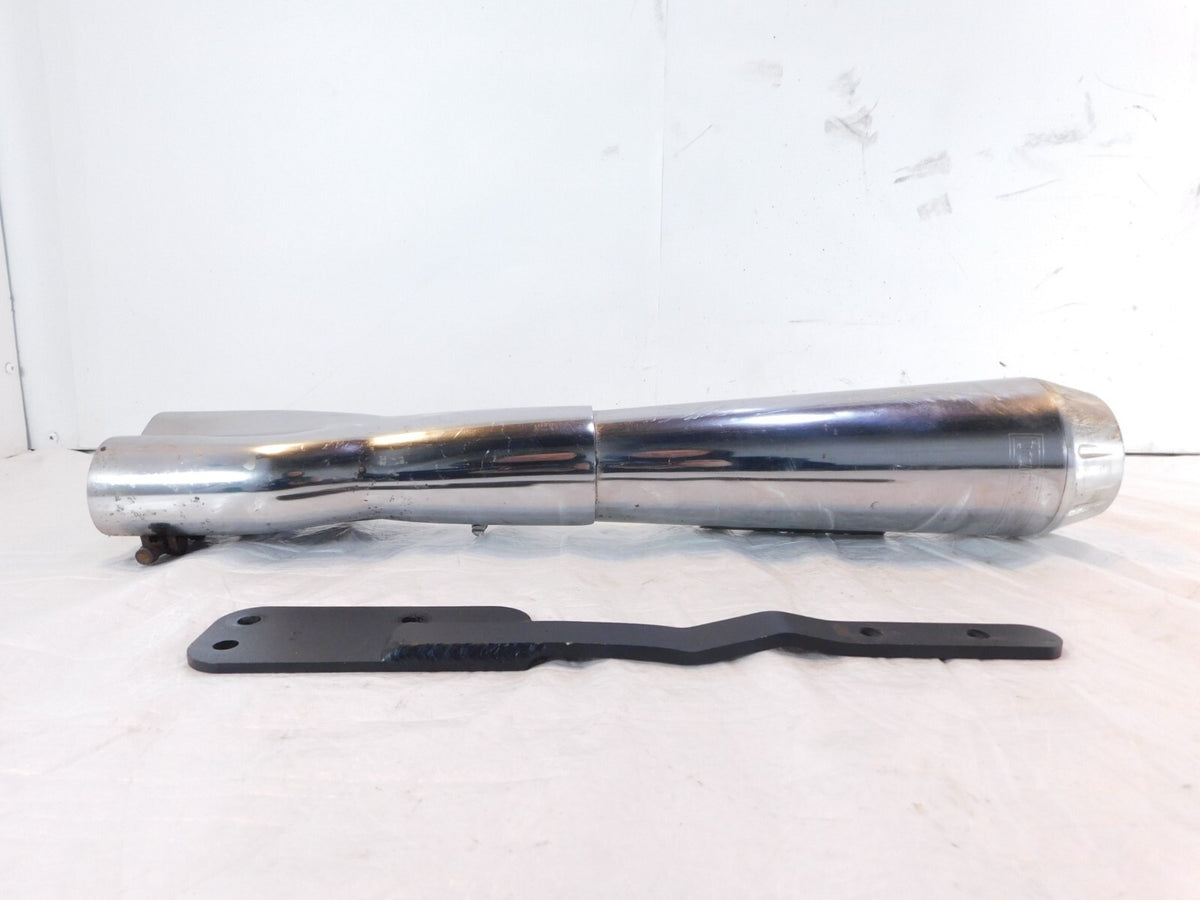 02-05 Harley Davidson V-Rod VRod VRSC VRSCR Bassani Chrome Exhaust Muffler - C3 Cycle