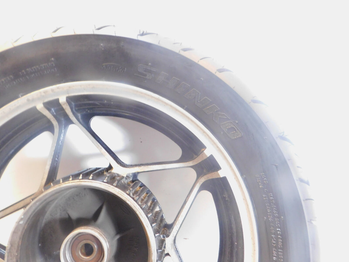 1982 & 1983 Honda V45 Magna 750 VF750 VF750C Rear Cast Black Wheel Rim w/ Tire - C3 Cycle
