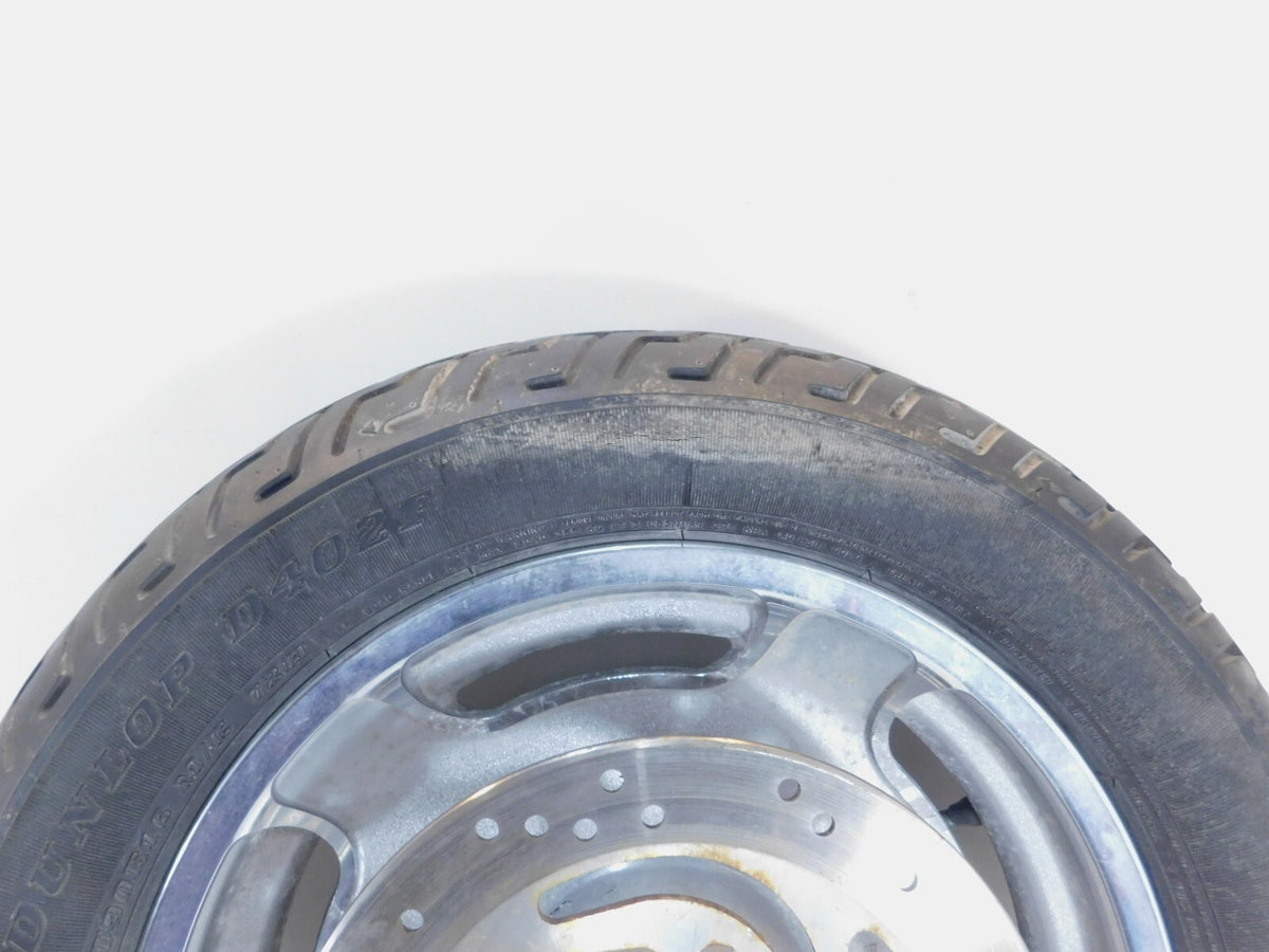 Harley Davidson Road King Electra Glide Chrome Mag Front Wheel Rim Tire & Rotors - C3 Cycle
