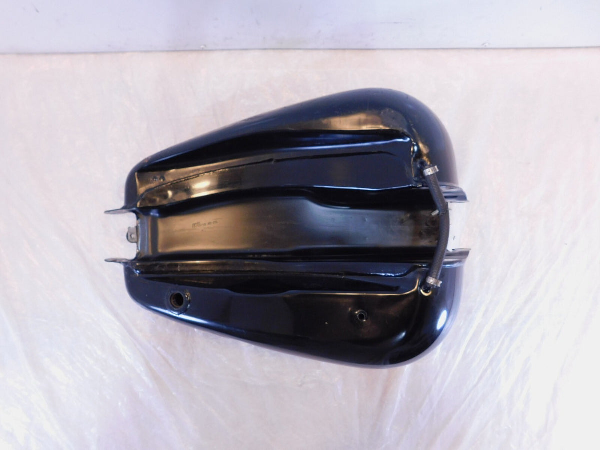 10-17 Harley Davidson Dyna Wide Glide & Street Bob Black Fuel Gas Tank - DENTED - C3 Cycle