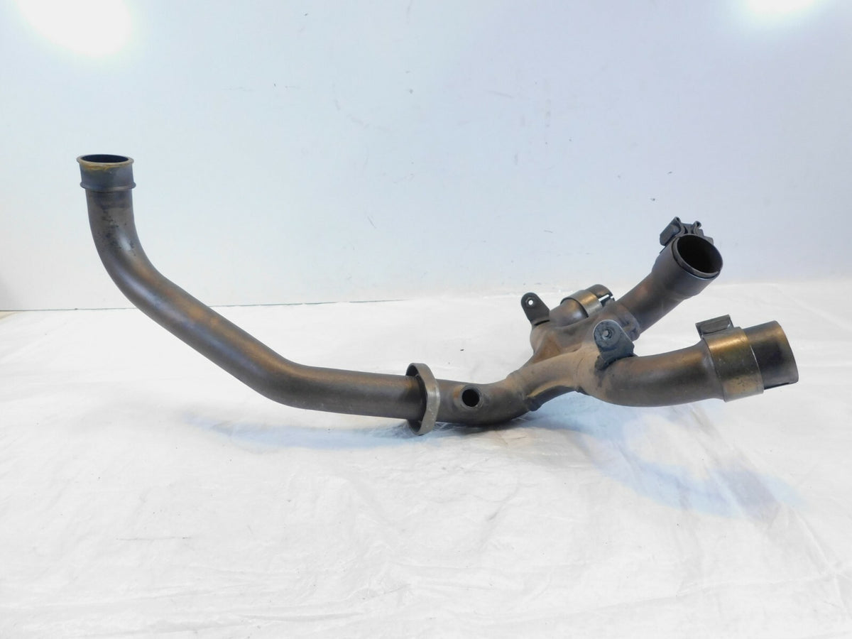 Ducati Monster 695 M695 Horizontal Exhaust Manifold Header Pipes - No Dents - C3 Cycle