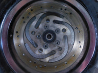 2000-2003 Harley Davidson Sportster 883 1200 Custom Chrome Solid Rear Wheel Rim - C3 Cycle