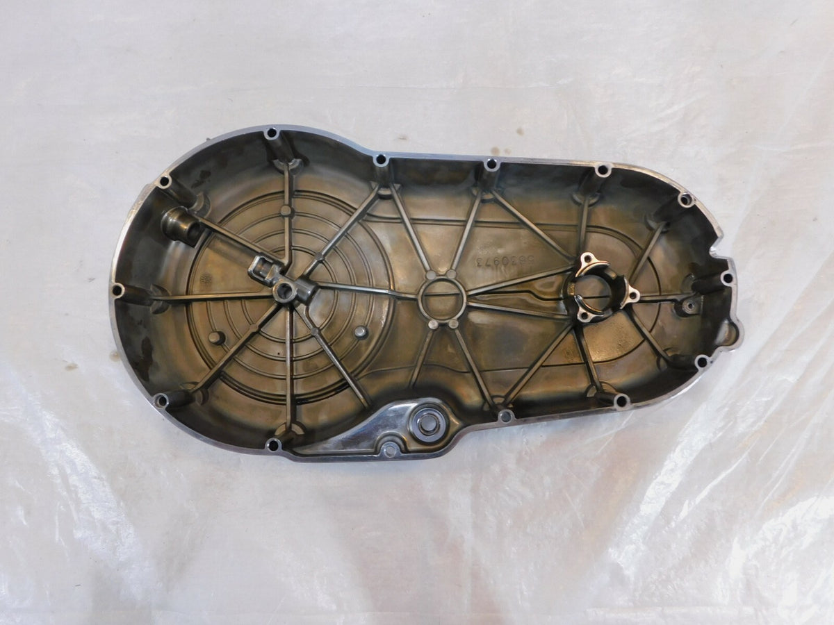 Victory Deluxe & Standard V92 Cruiser Chrome Engine Motor Left Primary Cover - C3 Cycle