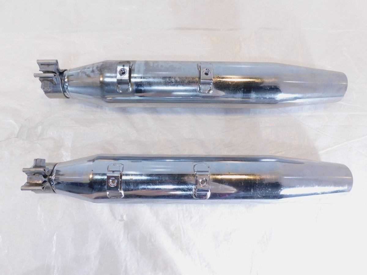 2014 2015 & 2016 Harley Davidson Sportster 883 & 1200 Super Low Exhaust Mufflers - C3 Cycle