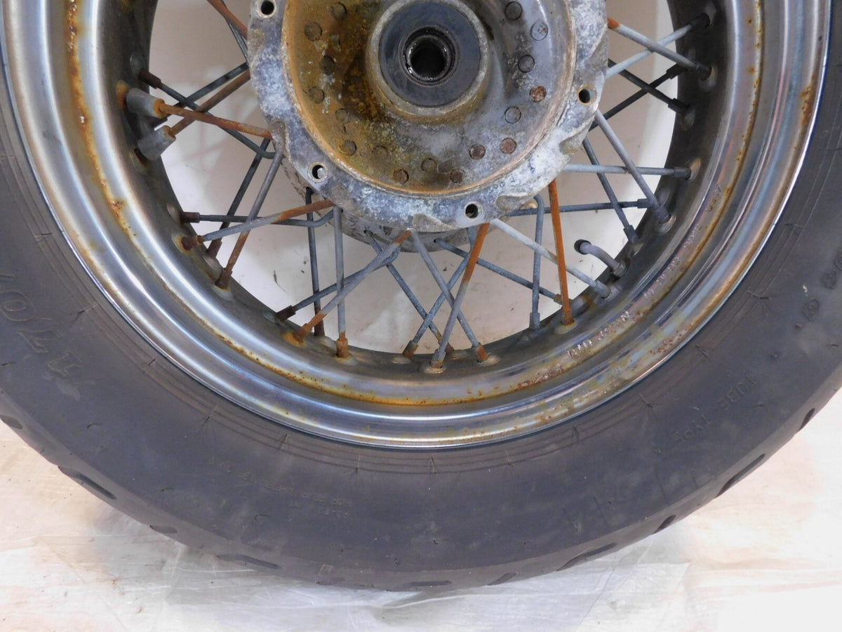 Yamaha V-Star 1100 XVS1100 Classic Custom Spoked Laced Rear Back Wheel Rim & Hub - C3 Cycle