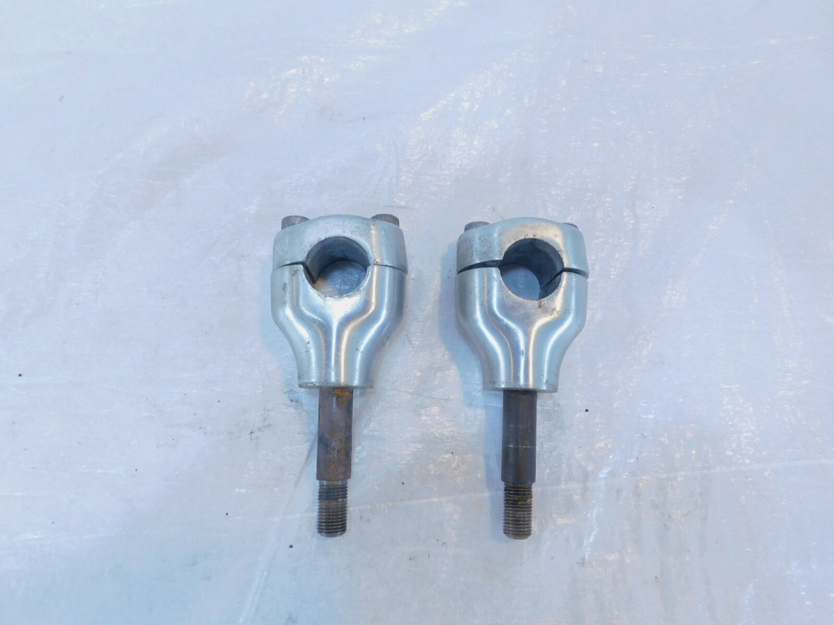 Yamaha Road Star Silverado V-Star 650 1100 Custom Handlebar Riser Mount Clamps - C3 Cycle