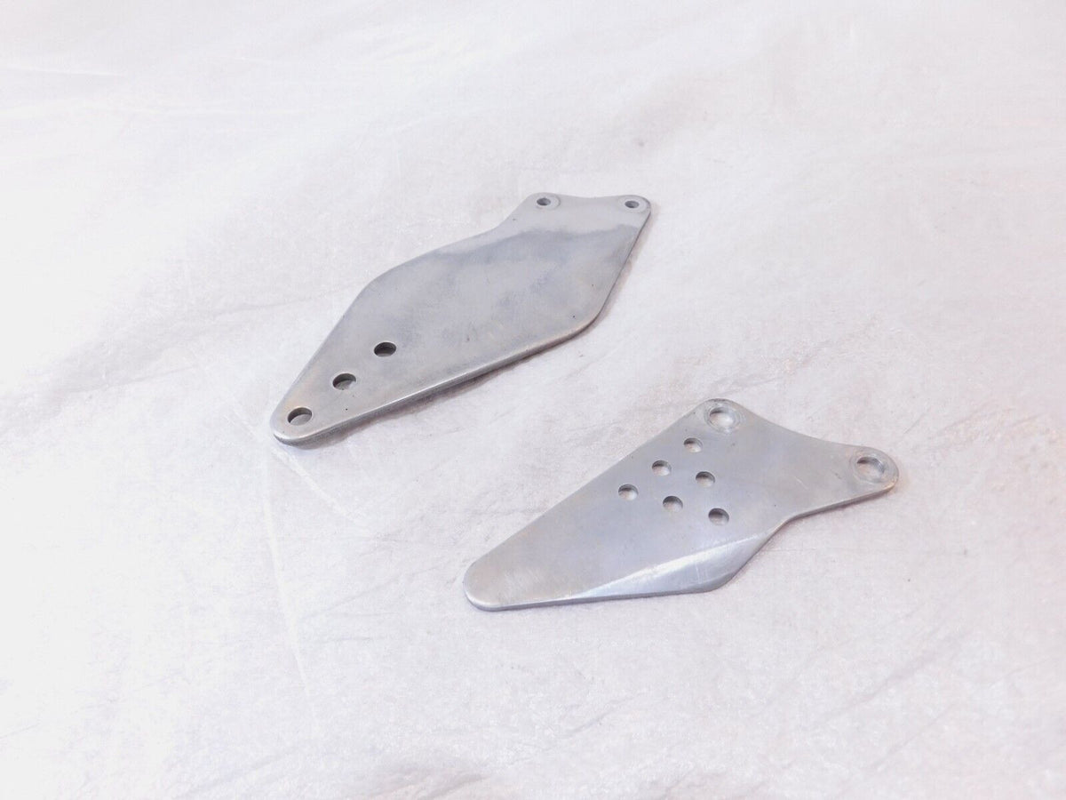 2006-2007 Kawasaki Ninja ZX-10R ZX1000 Left/Right Footrest Foot Peg Heel Guards - C3 Cycle