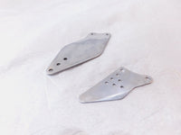 2006-2007 Kawasaki Ninja ZX-10R ZX1000 Left/Right Footrest Foot Peg Heel Guards - C3 Cycle