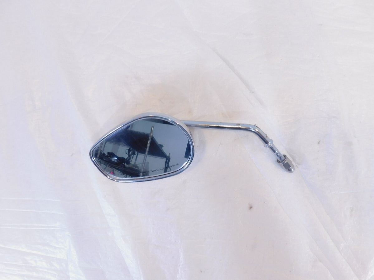 Harley Davidson Touring Softail Dyna & Sportster Left Chrome Rear View Mirror - C3 Cycle