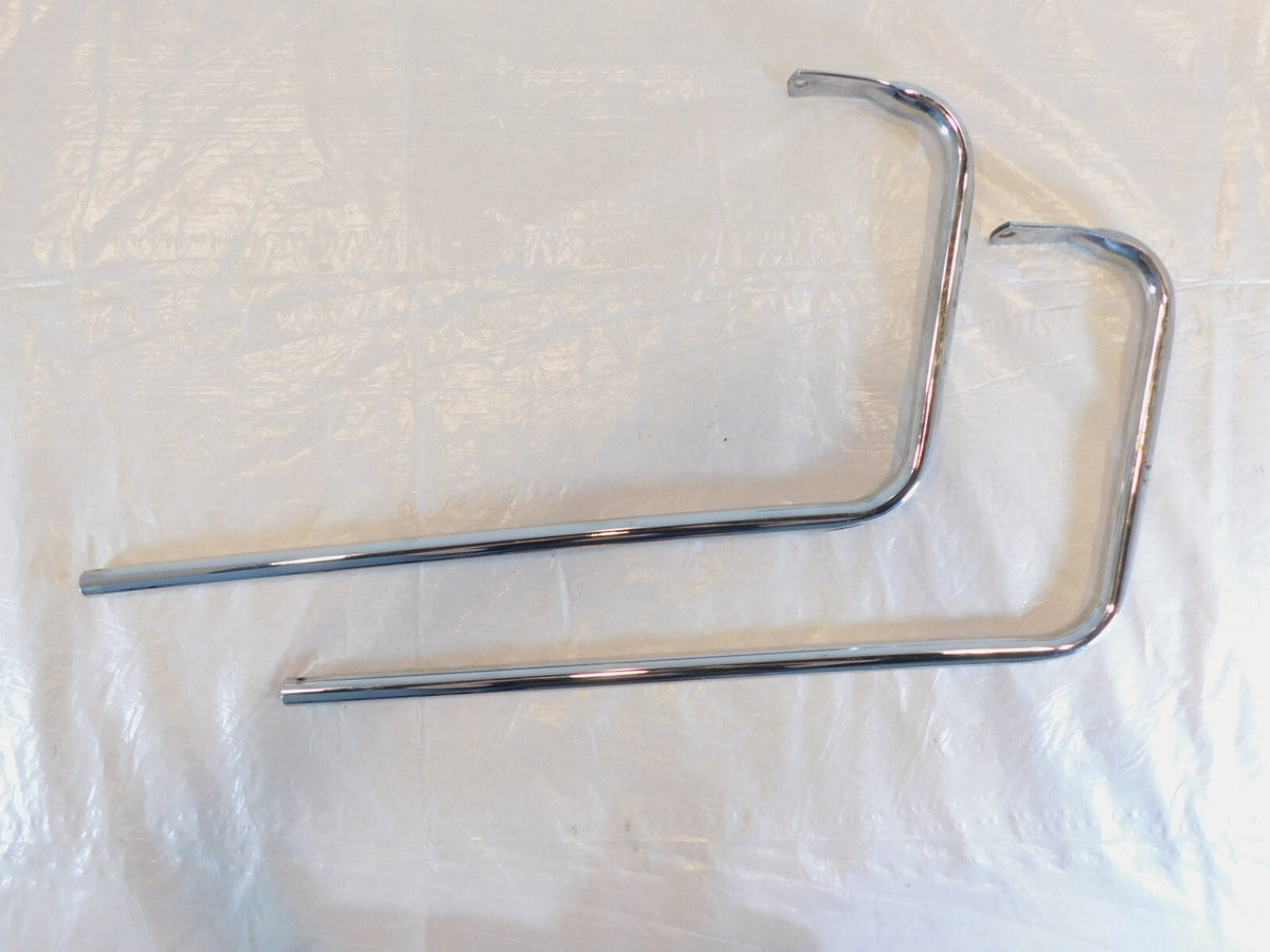 1980-1992 Harley Davidson Electra Glide Tour Glide Saddlebag Rail Brackets -BENT - C3 Cycle