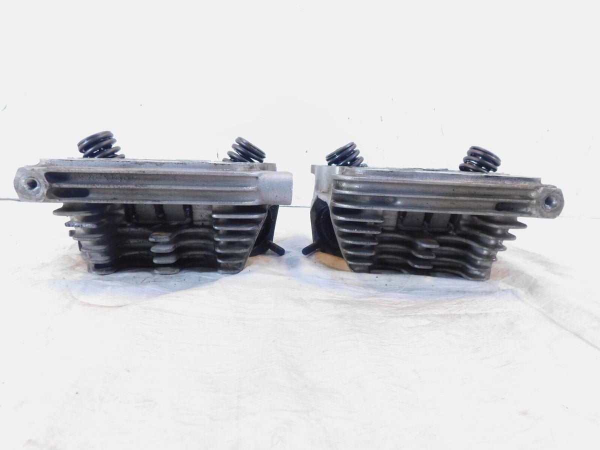 Harley Davidson Sportster 883 Hugger & Custom Silver Cylinder Heads w/ Valves - C3 Cycle