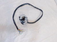 Harley Road Glide Chrome Left Handlebar Turn Signal Volume Horn Switch Buttons - C3 Cycle