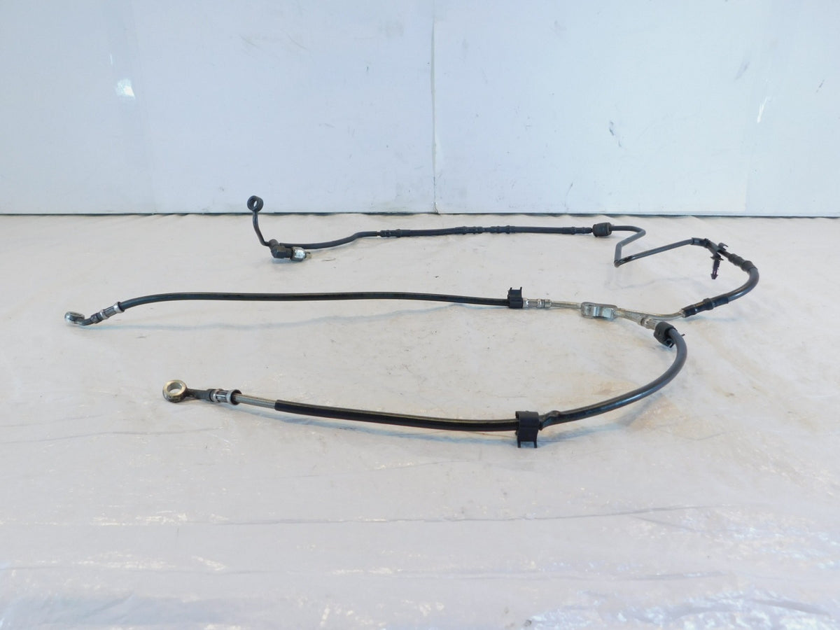 Harley Tri Glide Ultra & Freewheeler Trike Rear Left Right Rear Brake Hose Line - C3 Cycle