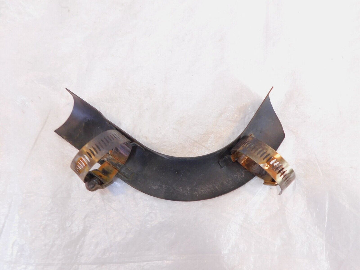1993 & 1994 Harley Davidson Dyna Black Exhaust Header Pipe Crossover Shield - C3 Cycle