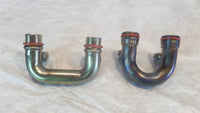 2001 & 2002 Yamaha YZFR6 R6 Engine Motor Crankcase & Oil Pump Hose Line Pipes - C3 Cycle