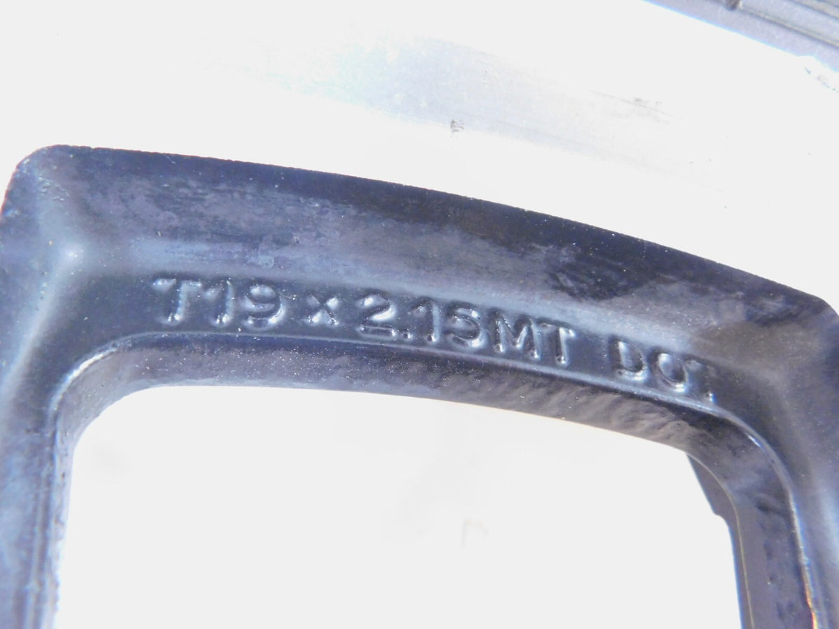 1996-1999 Harley Sportster 883 & 1200 Silver Dual Disc Front Wheel Rim & Rotors - C3 Cycle