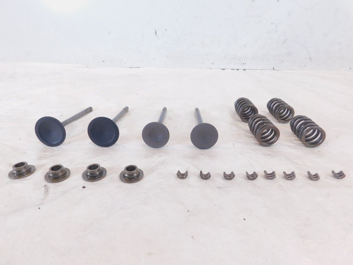 Victory Vision Kingpin & Vegas Intake/Exhast Valves w/ Springs & Retainer Seats - C3 Cycle
