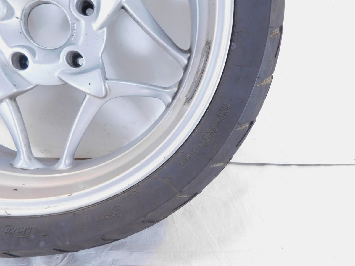2005-2013 BMW R1200RT R1200ST R1200 RT ST R900RT Silver Back Rear Wheel & Tire