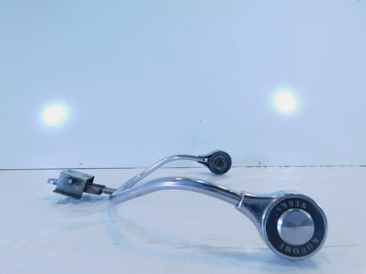 1987 Harley Davidson Electra Glide Classic Chrome Rider Backrest Mount Bracket - C3 Cycle