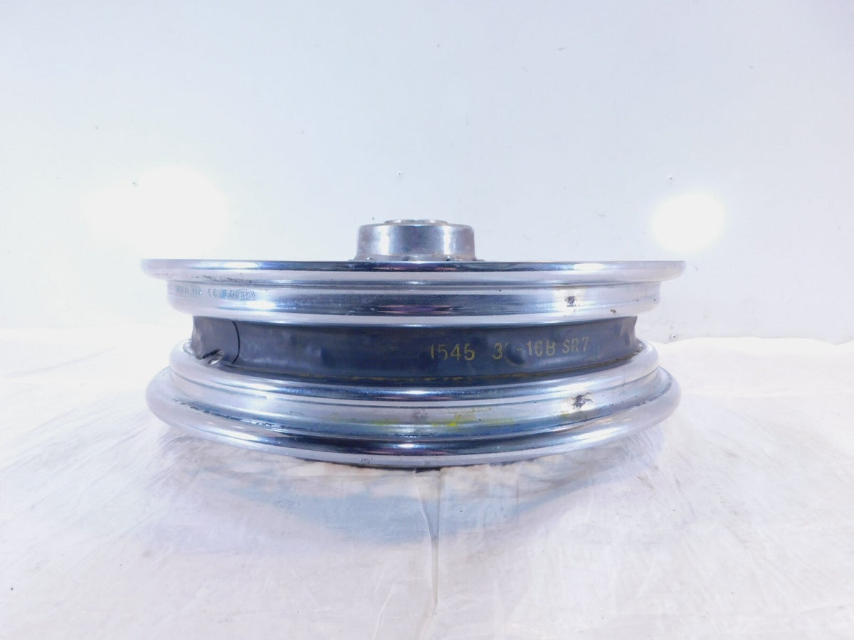 Harley Davidson Touring Electra Glide 16" Chrome Laced Front Wheel Rim 40960-00 - C3 Cycle