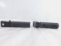 1979-1982 Honda CB650 CB650C Custom Black Rear Left/Right Foot Pegs Footrests - C3 Cycle