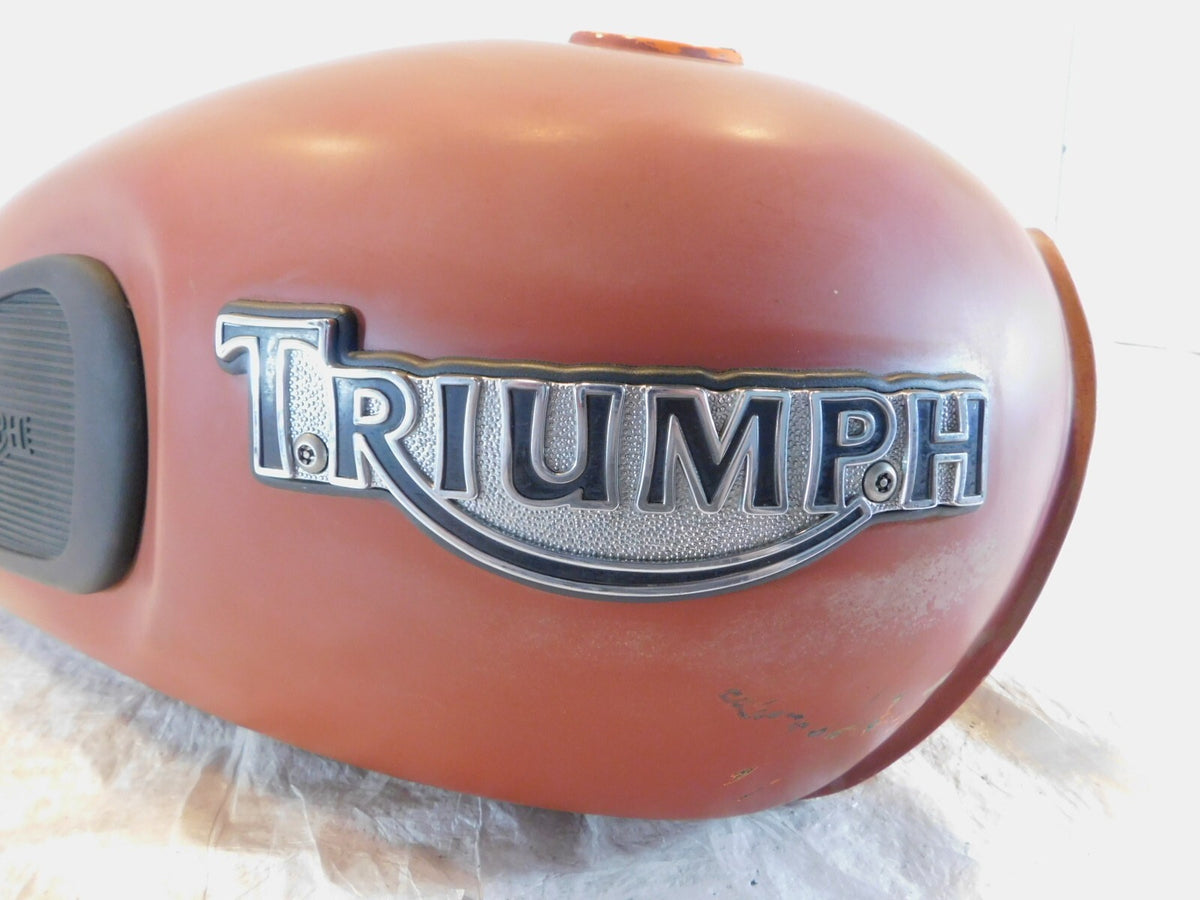 98-03 Triumph Thunderbird Sport 900 Orange Gasoline Petrol Fuel Tank Reservoir - C3 Cycle