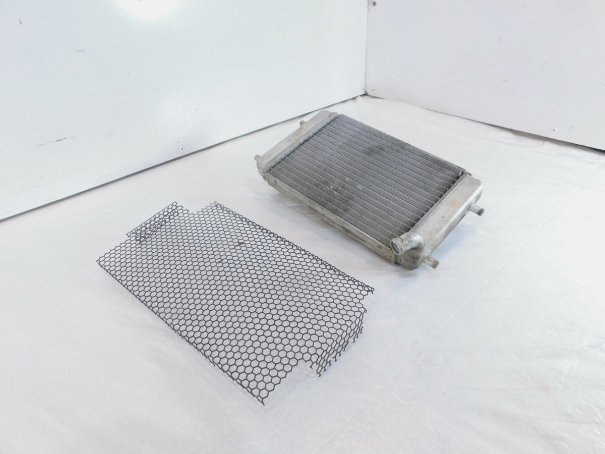 2016 Victory Brammo Empulse TT Front Engine Motor Coolant Radiator & Cover Grill - C3 Cycle