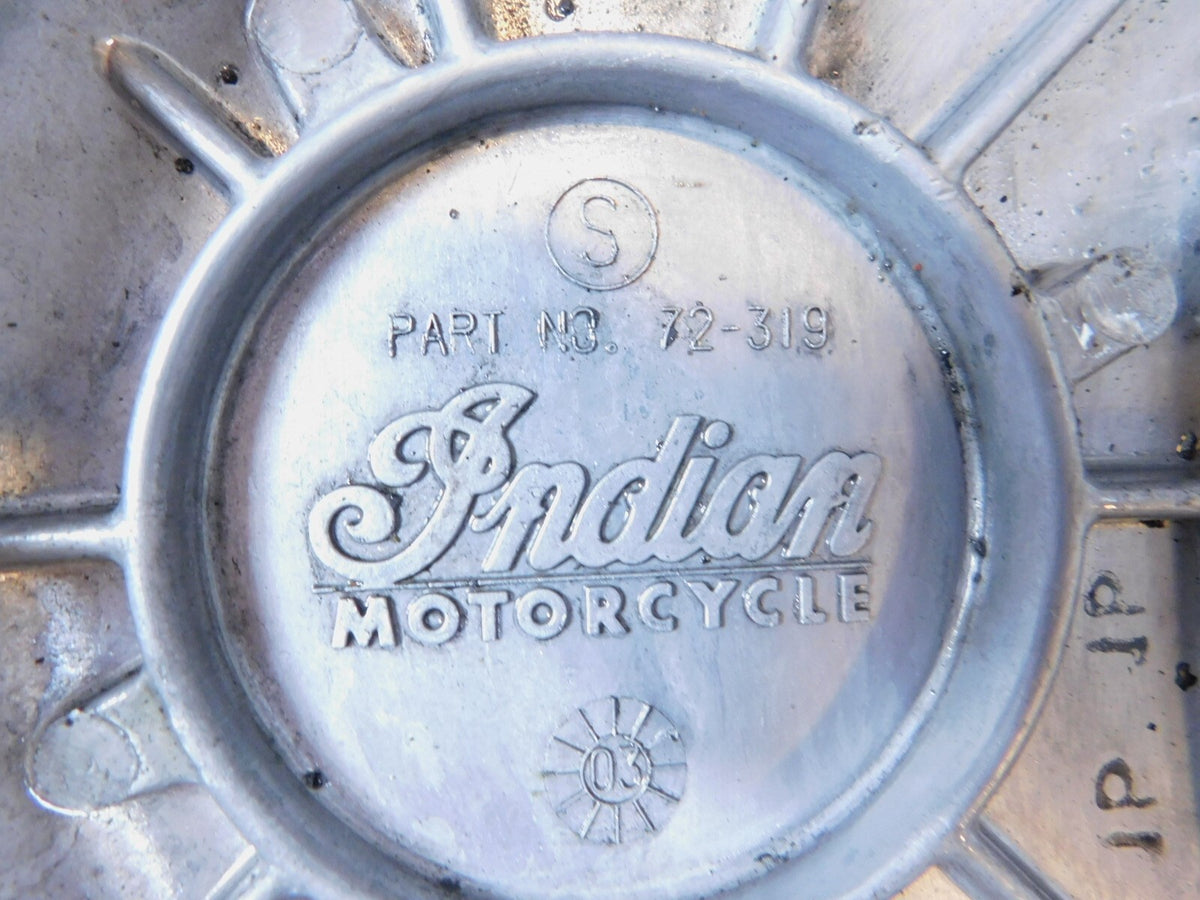 2002 & 2003 Indian Gilroy Scout Left Engine Outer Primary Clutch Housing Cover - C3 Cycle
