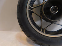 1982 & 1983 Honda V45 Magna 750 VF750 VF750C Rear Cast Black Wheel Rim w/ Tire - C3 Cycle