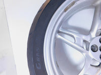 BMW R1100S R1150R R1150RS R1150RT Silver Rear Wheel Rim w/ Tire 5x17" - Bent - C3 Cycle